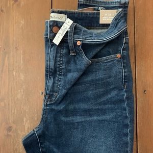 NWT Madewell size 28 curvy high rise skinny jeans